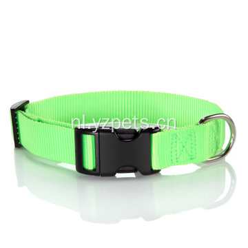 Kleurrijke nylon halsband